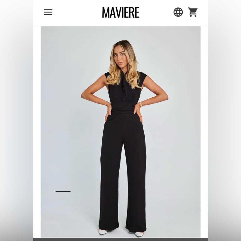 Black jumpsuit NWT - size S